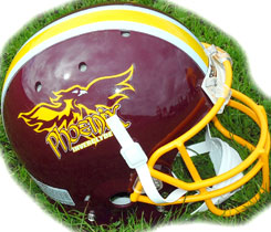 Inverclyde Phoenix helmet decals and stripes