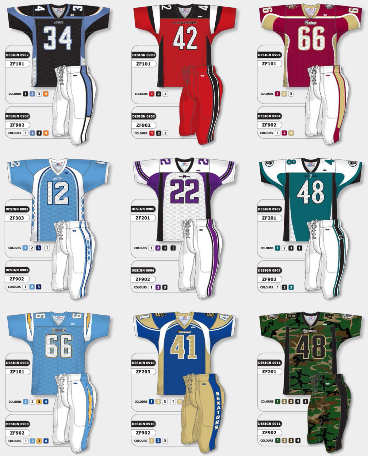 Sublimate Designs 1010, 1011 & 1012