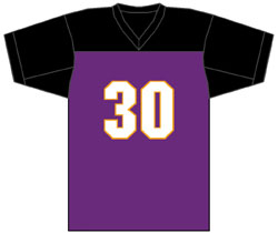 Art for Knight City Knights Custom F10 American Football Jerseys