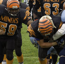 Miners Gridiron Football Club Senior Team Home American Football Jerseys