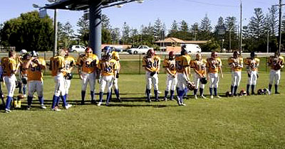 ACT Monarchs Junior American Football Representative Team