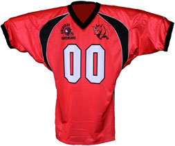 Rhinos American Football Club Fully Sublimated Custom American Football Jerseys - Front