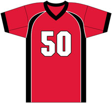 Art for Rhinos American Football Club Custom F14 American Football Jerseys