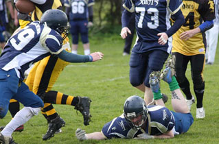 DCU Saints versus Carrickfergus Knights