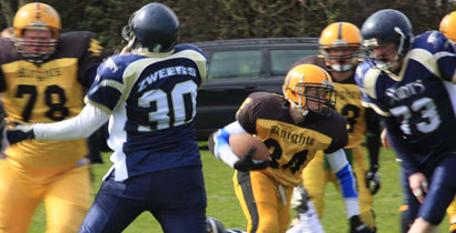 Carrickfergus Knights versus DCU Saints