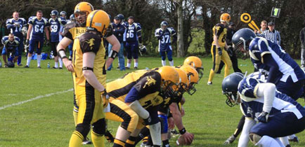 Carrickfergus Knights versus DCU Saints