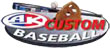 AK custom baseball logo
