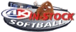 AK stock softball logo