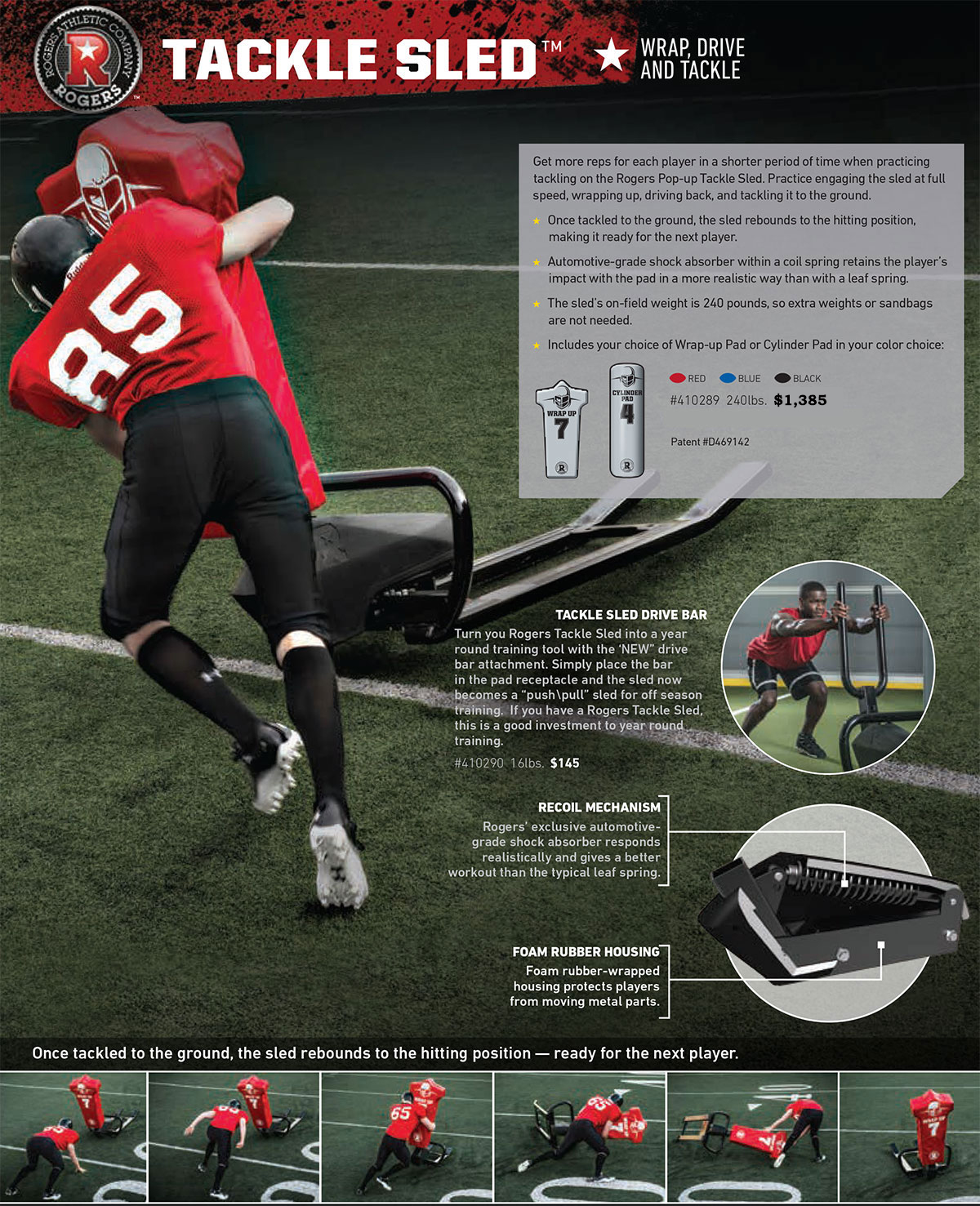 tackling sled